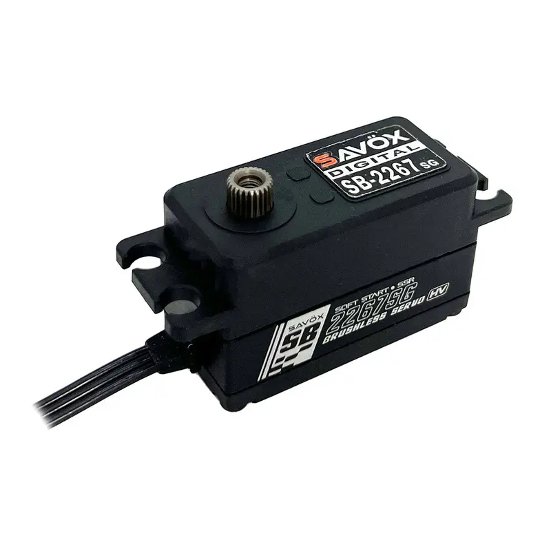 Savox High Voltage Monster Low Profile Servo, Savsb2267sgp 1