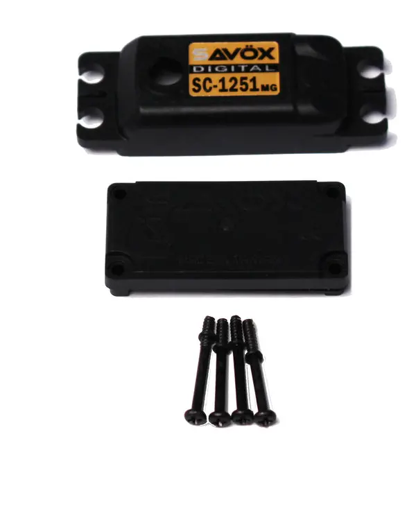 Savox Sc1251mg Upper/Lower Case Set W/Hardware, Savcsc1251mg 1