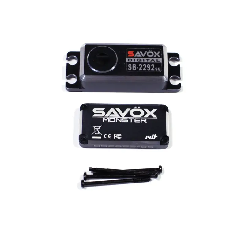 Savox Top & Bottom Replacement Servo Case, Sav-Case-Sb2292sg 1