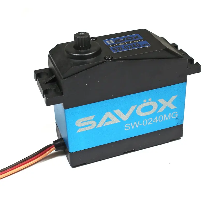 Savox Waterproof 1/5 Scale 7.4V Digital Servo 0.15Sec, Sw-0240Mg 1