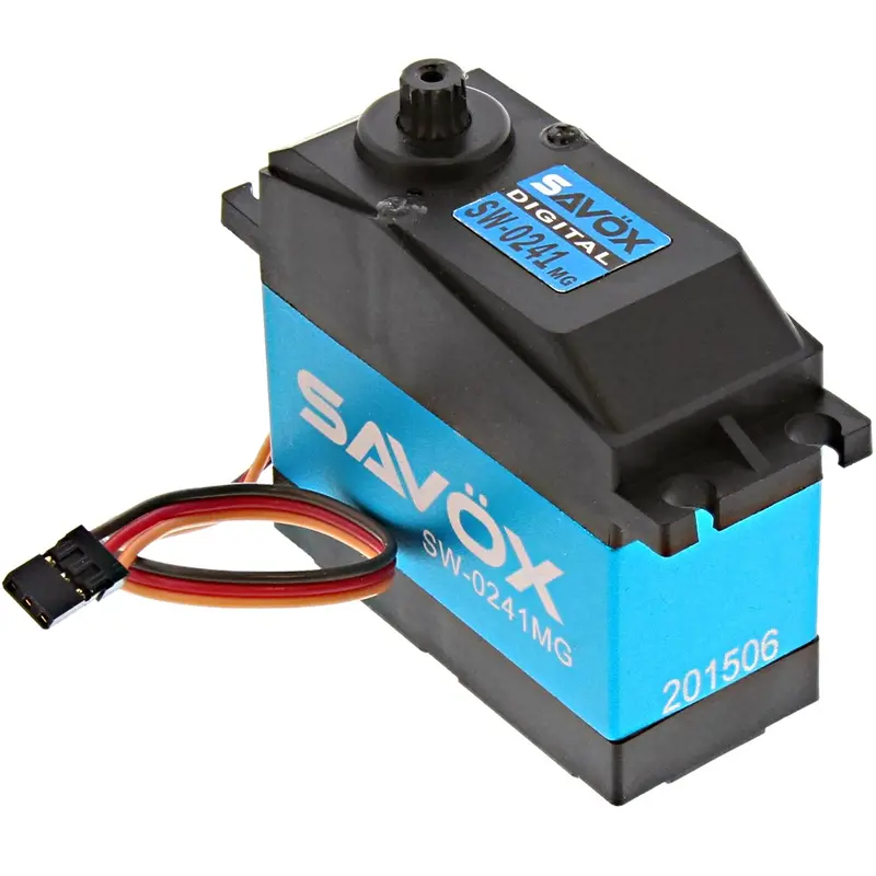 Savox Waterproof 1/5 Scale 7.4V Digital Servo .17/555, Sw-0241Mg 1