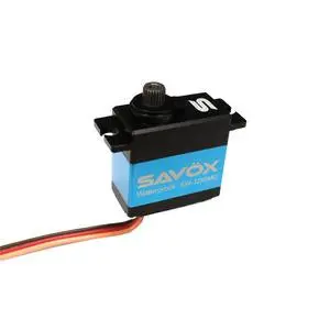Savox Waterproof 6.0V Digital Mini Servo .10/111, Sw-1250Mg 1