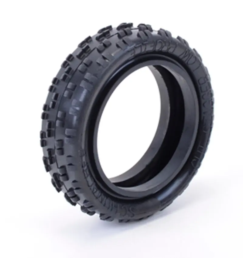 Schumacher Racing Cut Stagger Low Profile Blue Tires, U6776 1