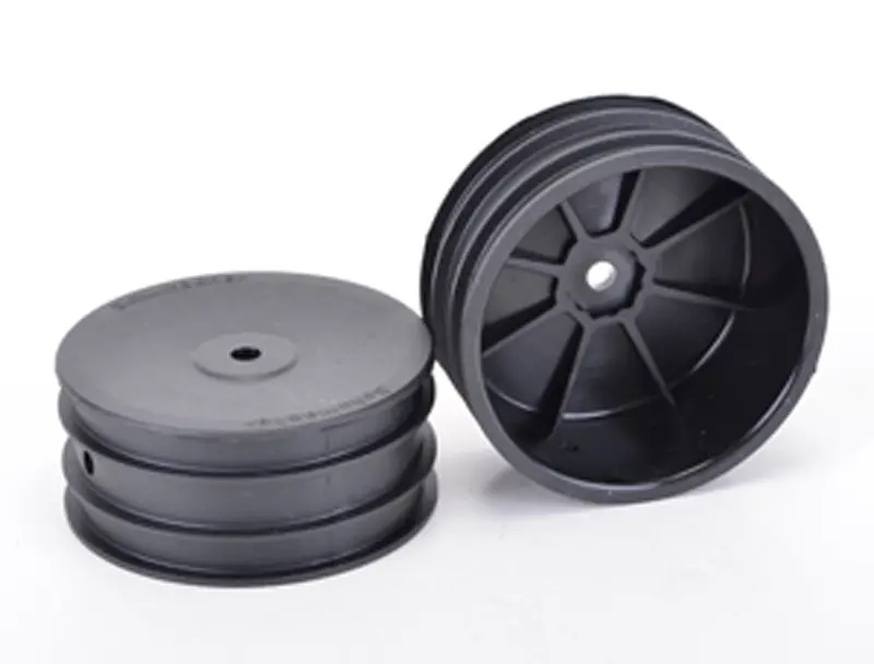 Schumacher Racing Wheels, Front, 1/10 4Wd, Black, U4495 1