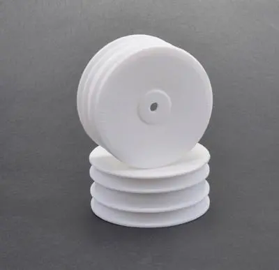 Schumacher Racing Wheels, Front, 1/10 4Wd, White, U4496 1