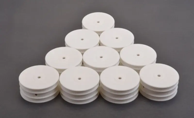 Schumacher Racing Wheels, Front, 1/10 4Wd, White, U7468 1
