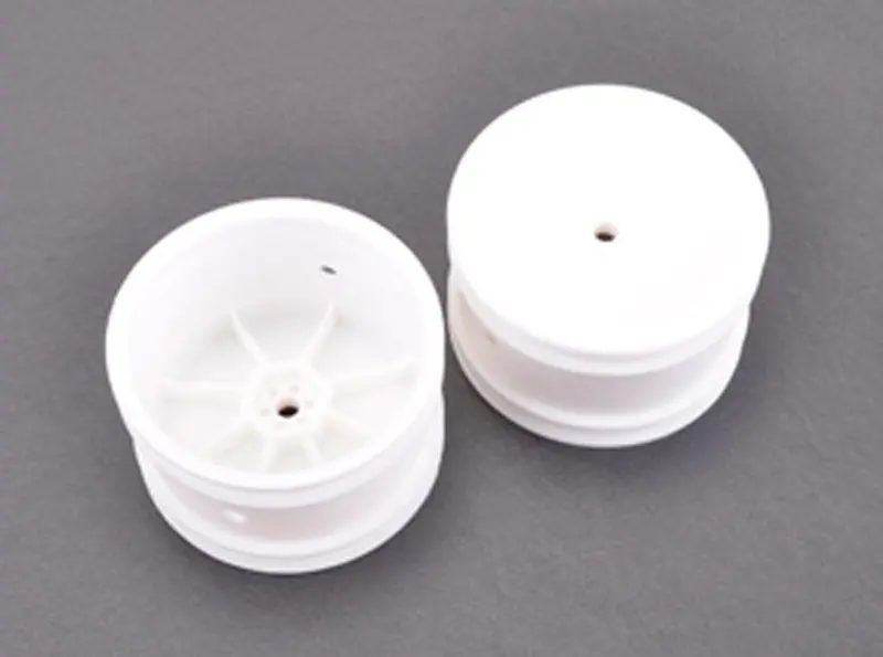 Schumacher Racing Wheels, Rear, 1/10 Offroad, White, U4366 1