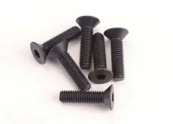 Screws, 3X12mm Countersunk Machine (6) (Hex Drive) Tra-2552 1