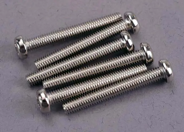 Screws, 3X23mm Roundhead Machine (6) Tra-2567 1