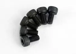 Screws, 3X6mm Cap-Head Machine (Hex Drive) (6) Tra-2554 1