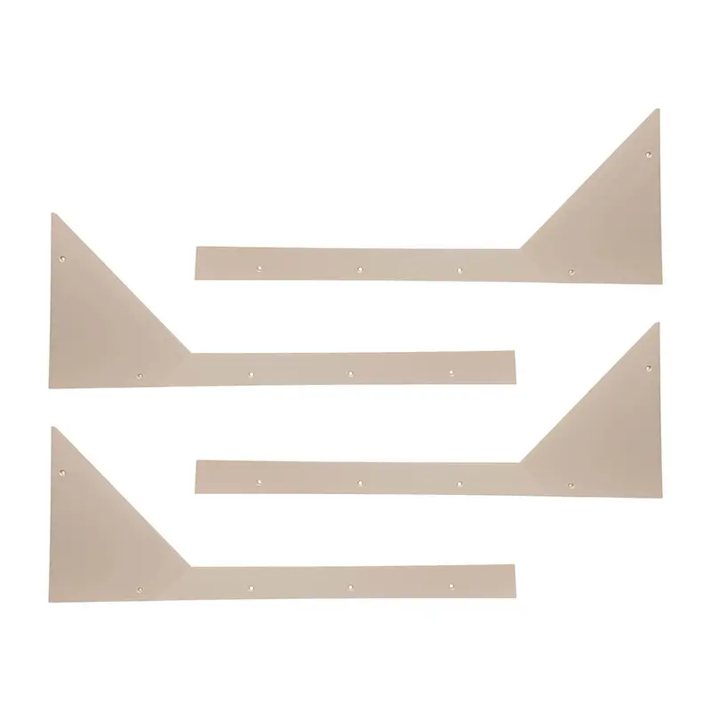 Set/4 Plastic Angles Glass Holder 1