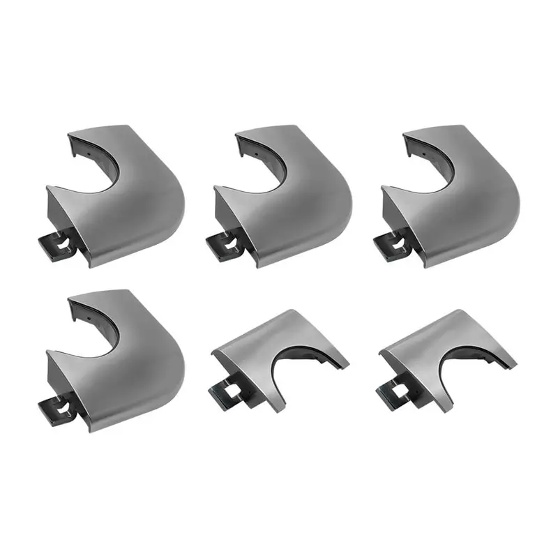 Set/4 Zinc Corner Casting And Set/2 Zinc Side Casting - Chrome 1