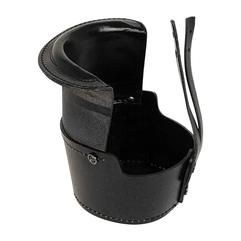 Set/6 La Condo Leather Pocket - Black 1