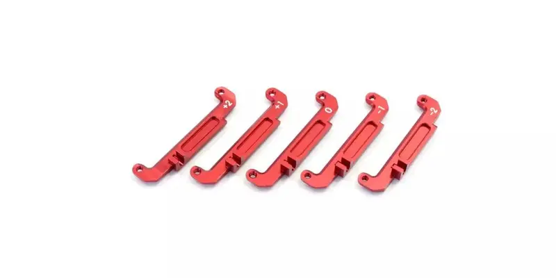 Setting Steering Plate Set (Red) Mbw027rc 1
