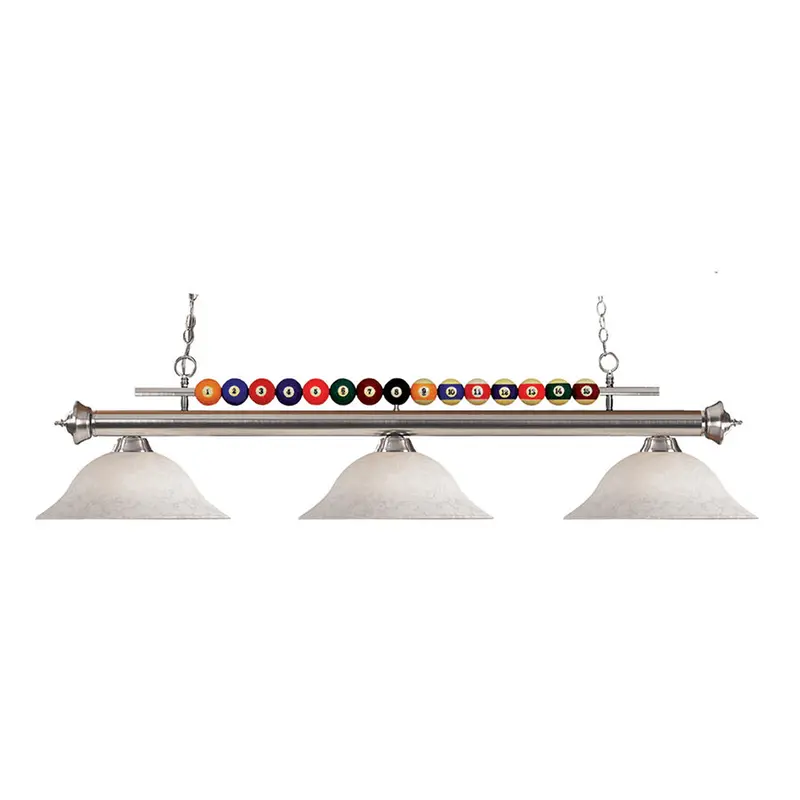 Shark Lamp Brushed Nickel 1