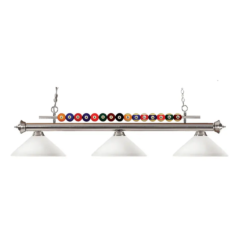 Shark Lamp Brushed Nickel 1