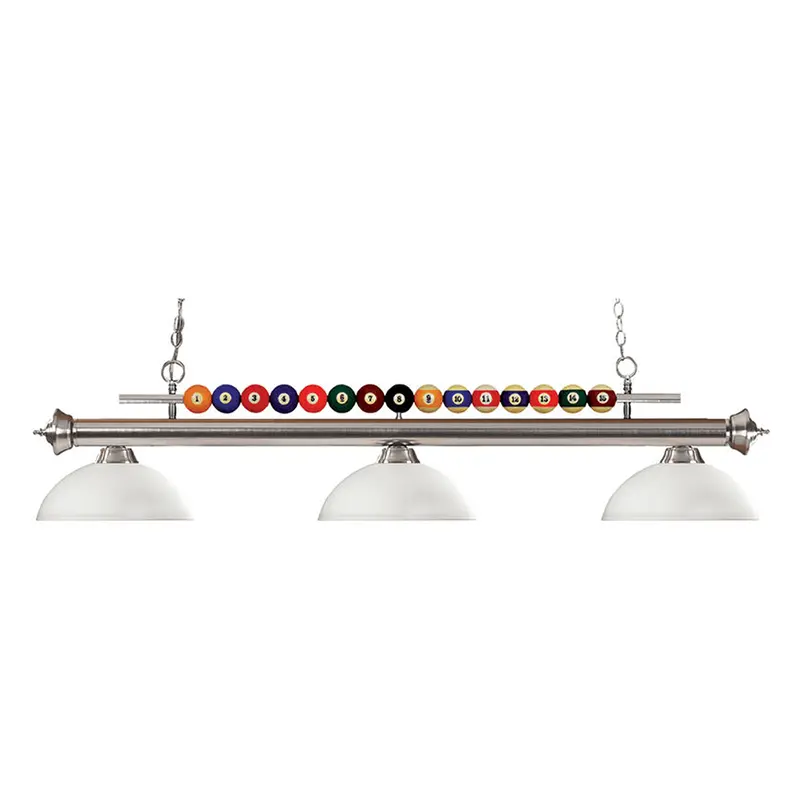 Shark Lamp Brushed Nickel Opal 1
