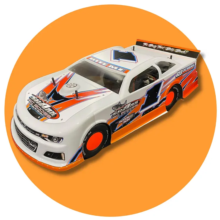 Shark Rc T.K.O. Body, Clear 1