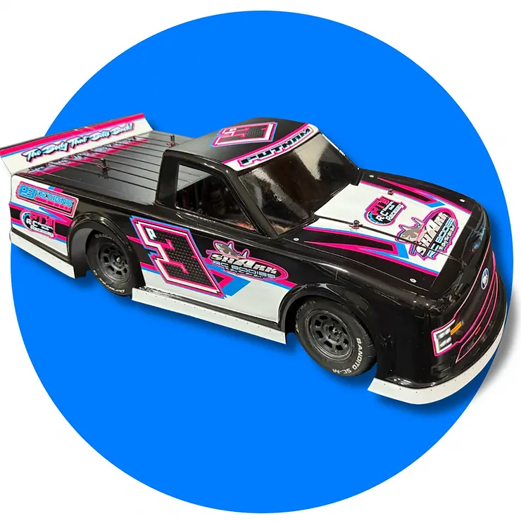 Shark Rc The Coyote Sc/Slash Truck Body, Clear 1