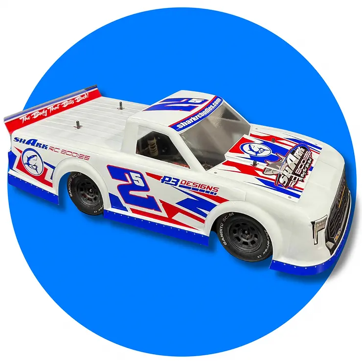 Shark Rc The Edge Sc/Slash Truck Body, Clear 1