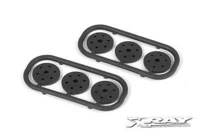 Shock Piston Set 6-Hole (1.2; 1.3; 1.4Mm) - Delrin - V3 1