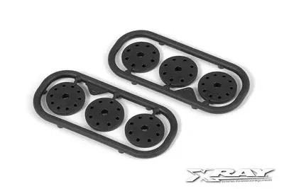 Shock Piston Set 8-Hole (1.2; 1.3) 10-H. (1.1Mm) - Delrin - V3 1