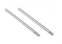 Shock Shafts, Steel, Chrome Finish (Xx-Long) (2) Tra-2656 1