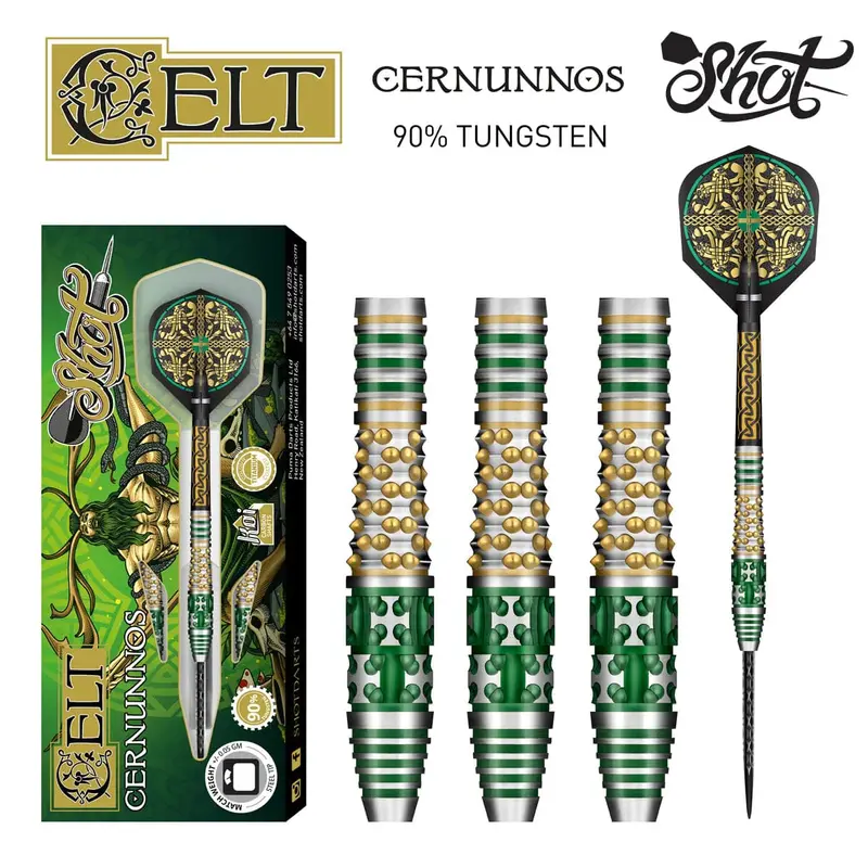 Shot Celt Cernunnos 90% Tungsten Darts 1
