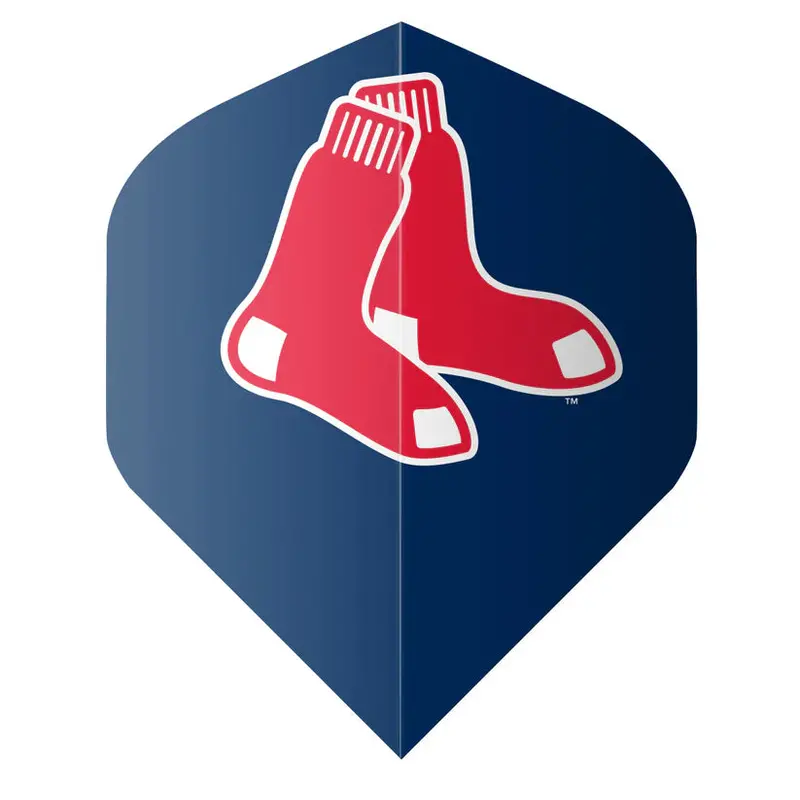 Shot Mlb Redsox Dart Flight Set -  Blue 1