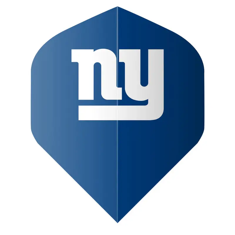Shot Nfl Giants Dart Flight Set - Blue 1