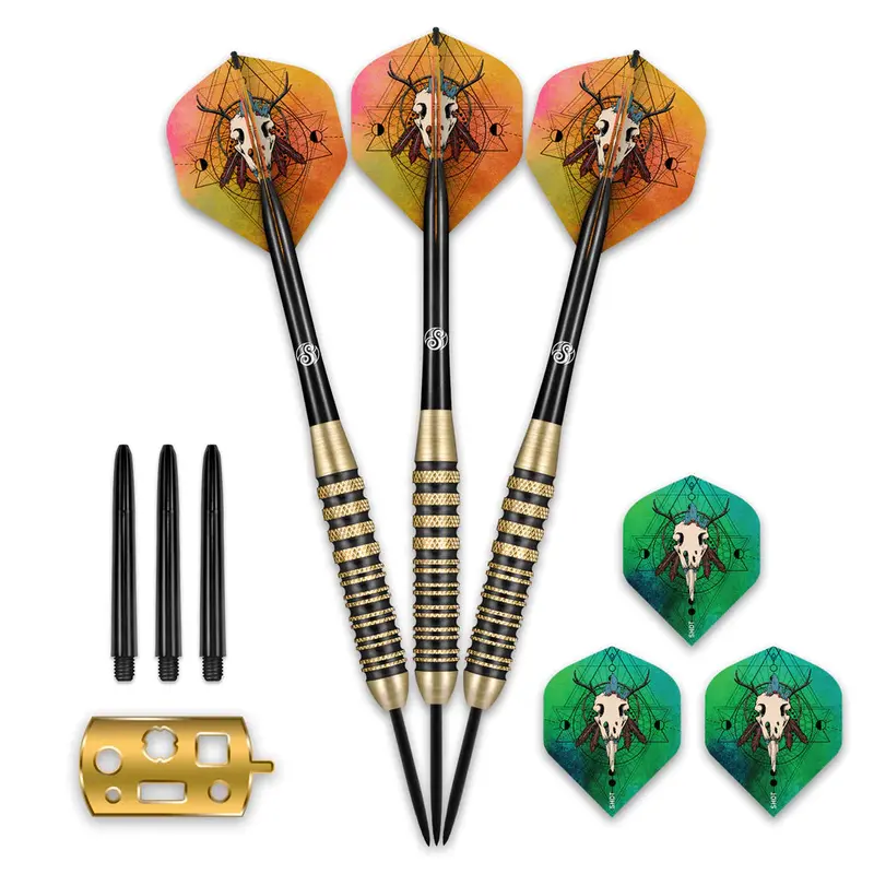 Shot Talisman Steel Tip Darts Set-High Performance Steel 1