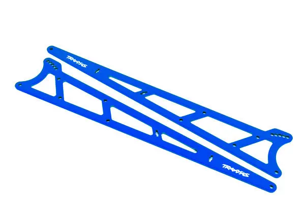 Side Plates, Wheelie Bar, Blue (Aluminum) (2) 9462X 1