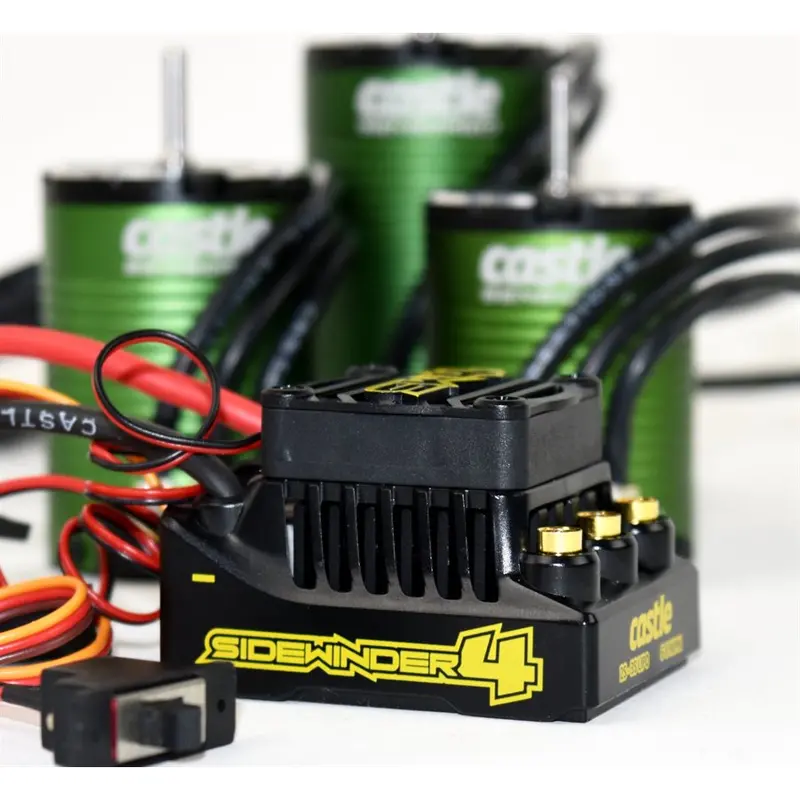 Sidewinder 4, 2-3S, Wp Escw/1410-3800Kv Motor(5Mm Shaft,Sct) 1