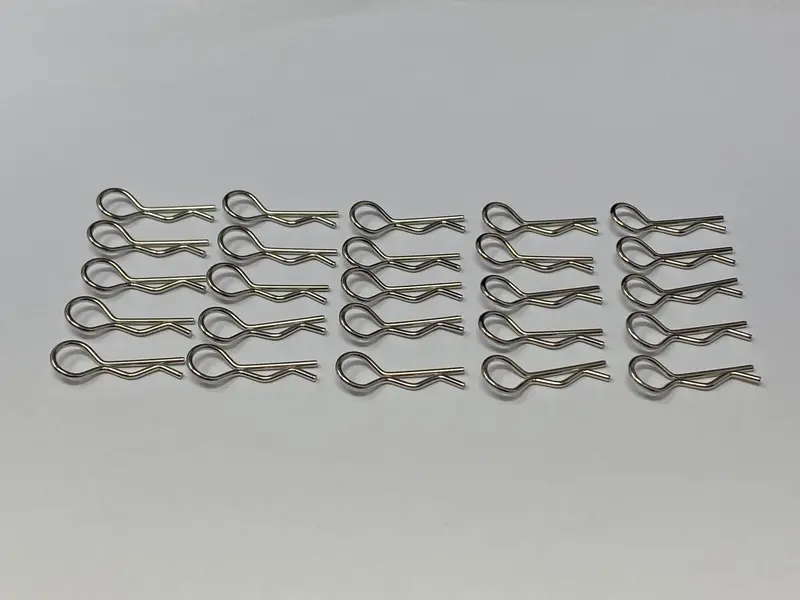 Silver Body Clips (25), Vrc-1025 1