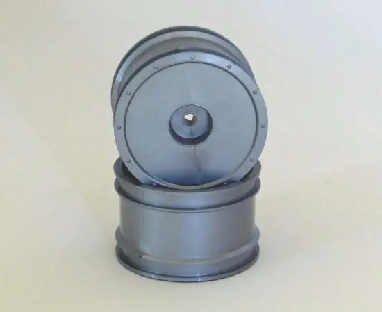 Silver Rear Wheel For Rubber Tires Cw-6253 1
