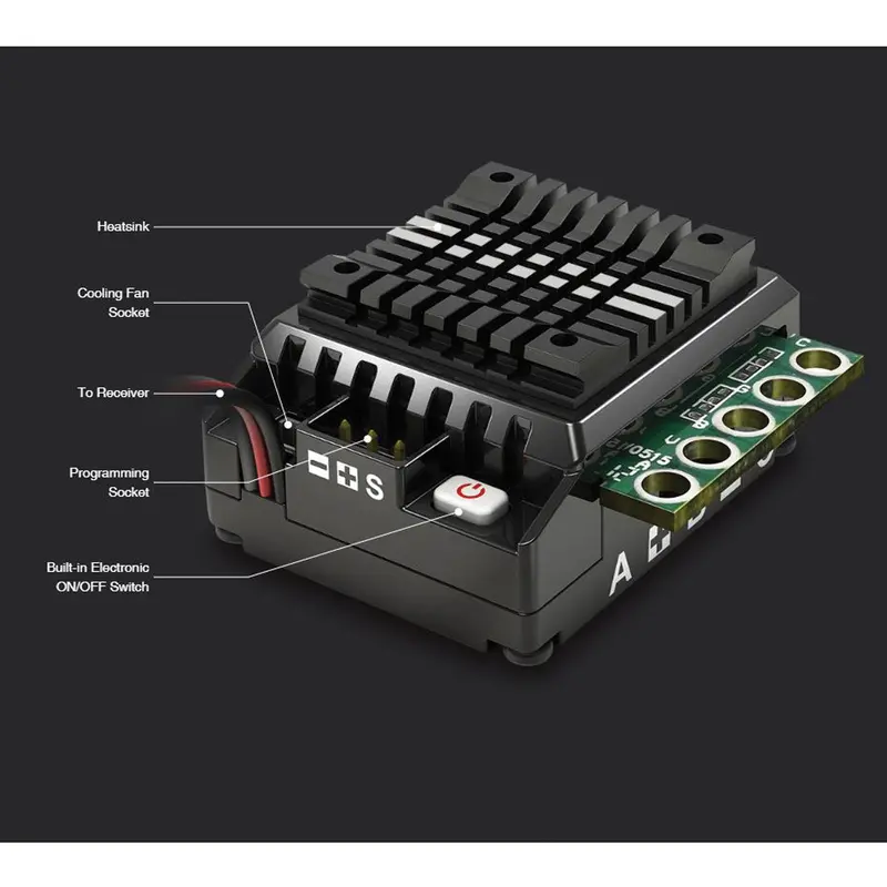 Skyrc Toro Ts 120A 1/10 Brushless Sensored Esc, Sk-300044-01 1