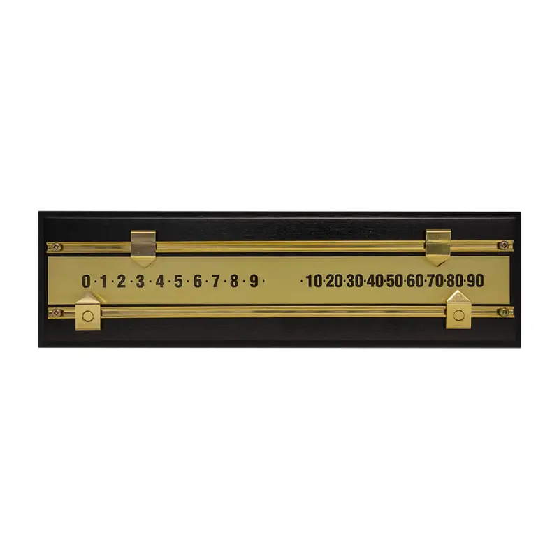 Small Scoreboard With Brass Rods - White Birch 1