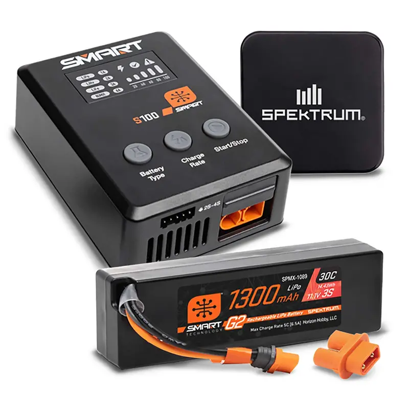 Smart Powerstage Bundle: 1300Mah 3S 30C Lipo Battery (Ic2) / 1