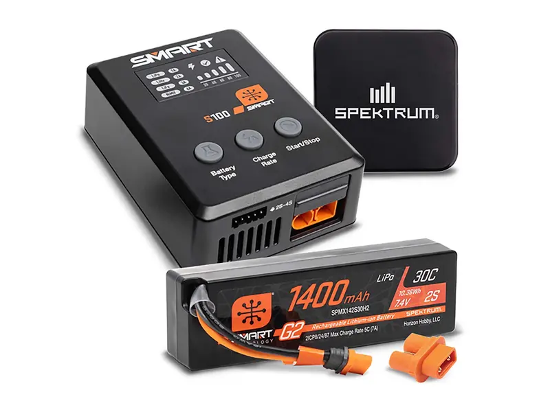 Smart Powerstage Surface Bundle: 1400Mah 2S 30C Lipo Battery 1