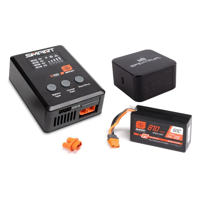 Smart Powerstage Surface Bundle: 810Mah 2S 50C Lipo Battery 1