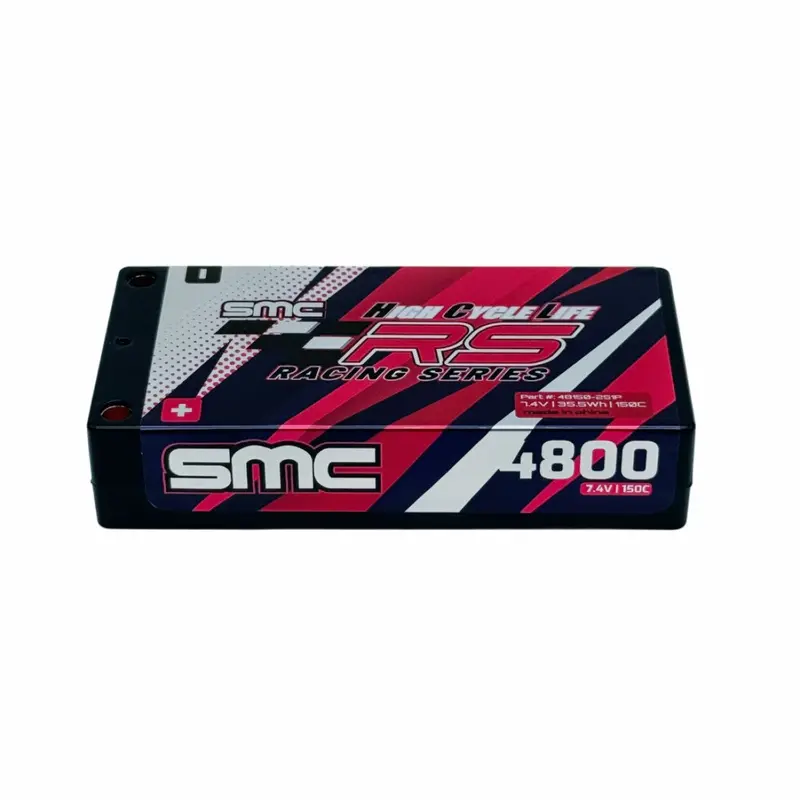Smc Hcl-Rs 7.4V-4800Mah 150C Lcg 21Mm Shorty 5Mm Inboard Hardcase, Smc-48150-2S1p 1
