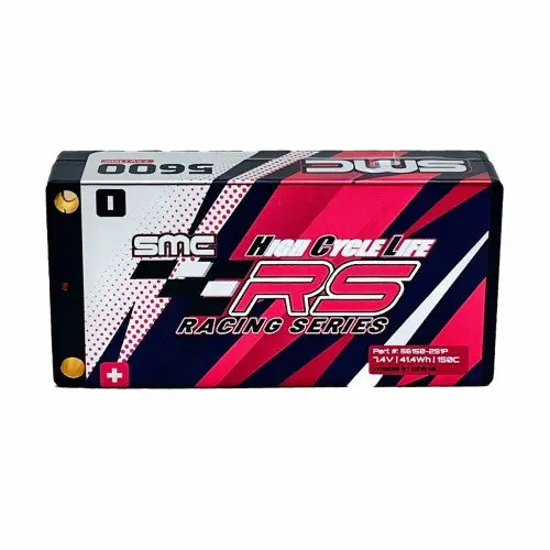 Smc Hcl-Rs 7.4V-5600Mah 150C 5Mm Inboard Hardcase, Smc-56150-2S1p 1