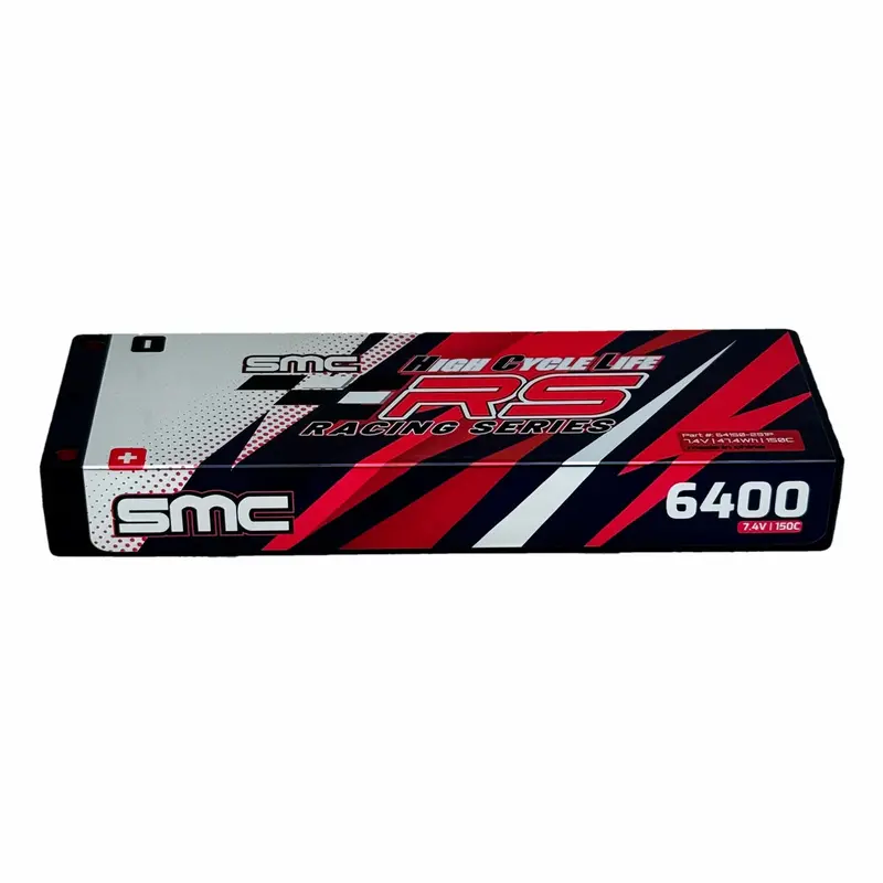 Smc Hcl-Rs 7.4V-6400Mah 150C Lcg 5Mm Inboard Hardcase, Smc-64150-2S1p 1
