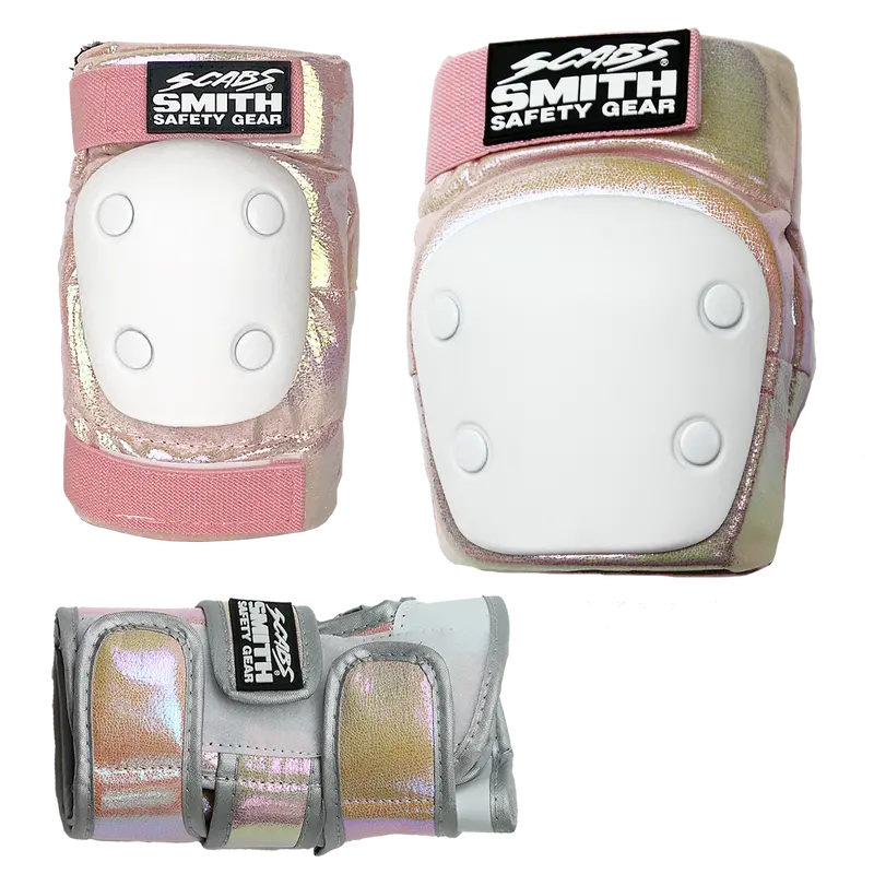 Smith Scabs Youth 3 Pad Pack - Cotton Candy 1
