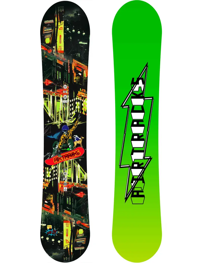 Snowboard Fun City Carbon Hybrid Rocker 1