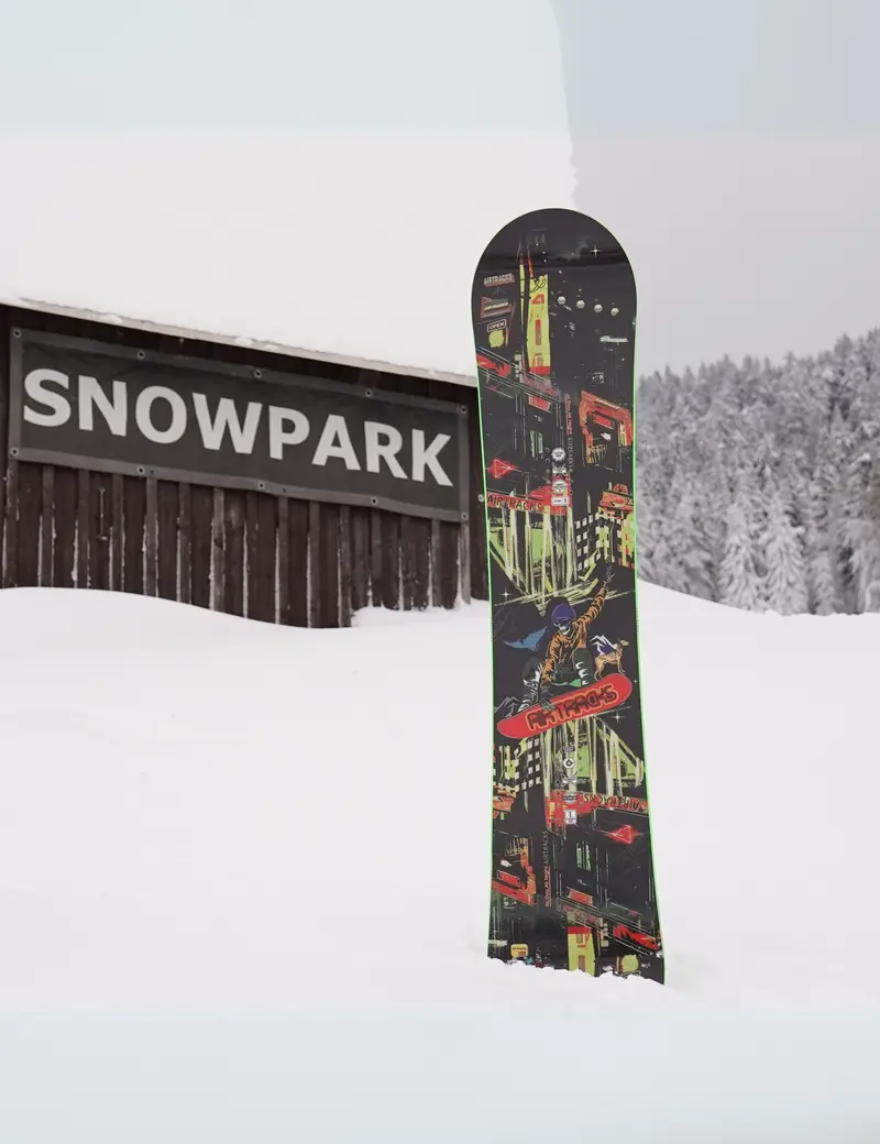 Snowboard Fun City Carbon Hybrid Rocker Setprodukt 3