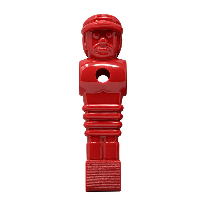 Solid Red Soccer Man Hole 16Mm 5/8" 1