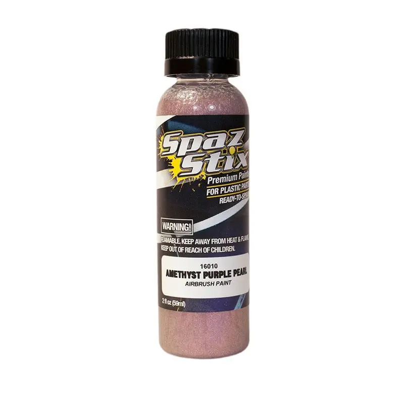 Spaz Stix Amethyst Purple Pearl Airbrush Paint, 2Oz, 16010 1