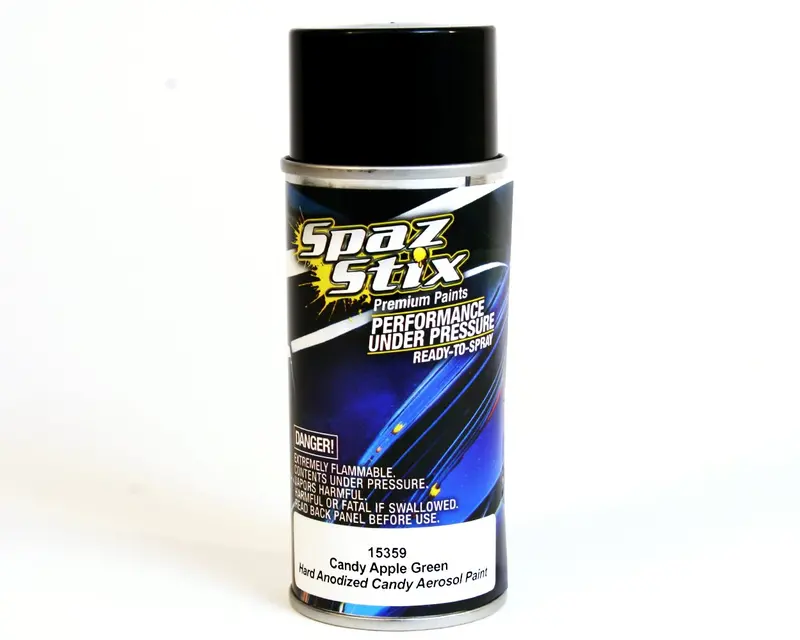 Spaz Stix Candy Apple Green Aerosol Paint, 15359 1