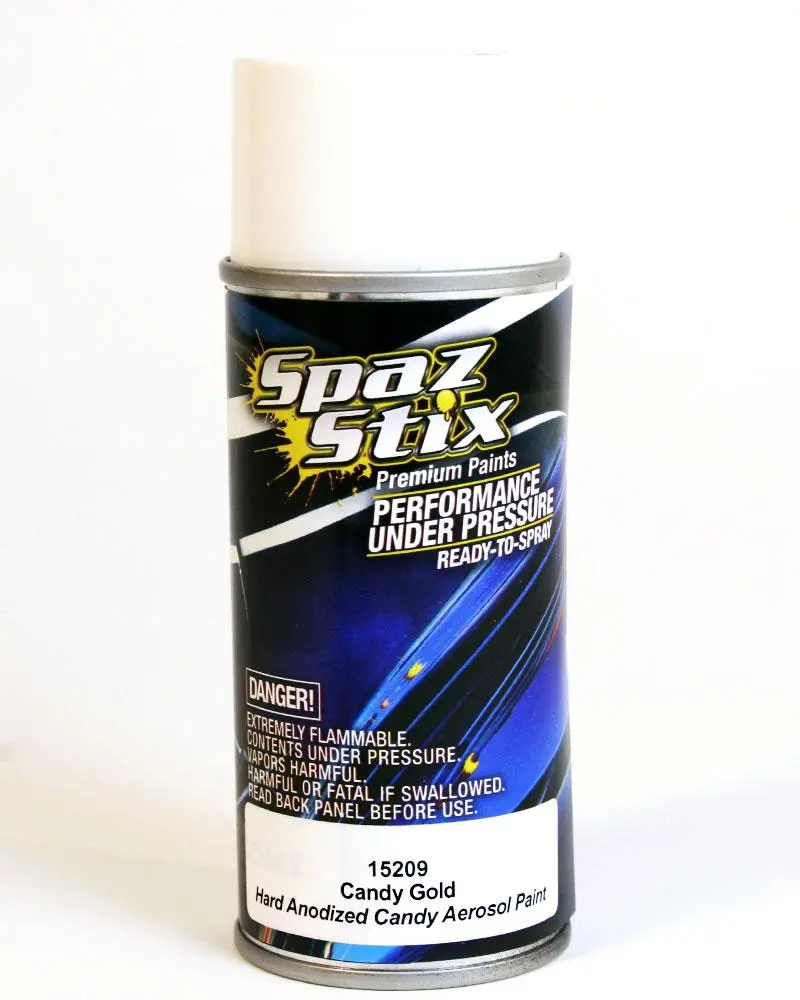 Spaz Stix Candy Gold Aerosol Paint, 15209 1